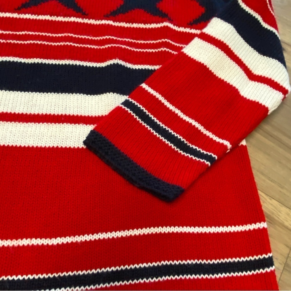 Vintage Cricket Lane Collection Patriotic Crew Neck Sweater 4th of July USA - Picture 4 of 11